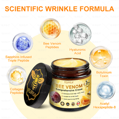VLSVLS® Bee Venom Comprehensive Cream  🇨🇦🇨🇦LAST DAY 80% OFF🌟 (Sagging Skin, Fine Lines, Loss of Firmness, Flat Bust, Drooping Hips, and More)